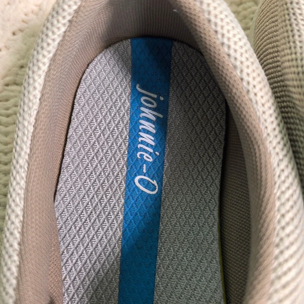 Johnnie-O TechKnit Sneakers Grey Tech Knit Mens 10.5 Excellent